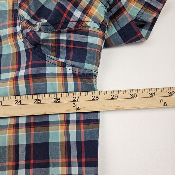 Duluth Trading Co Untucked BBQ Button-Up Shirt Mens 2XL Relaxed Fit Short Sleeve - Picture 8 of 8